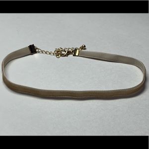Tan necklace choker